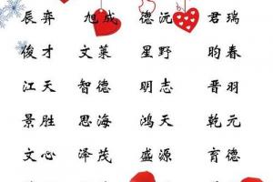 2025猪宝宝起名大全男这些好名你要知道