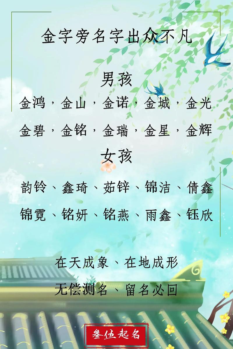 金男孩取名_男孩取名带金的字有哪些_取名男孩金字旁