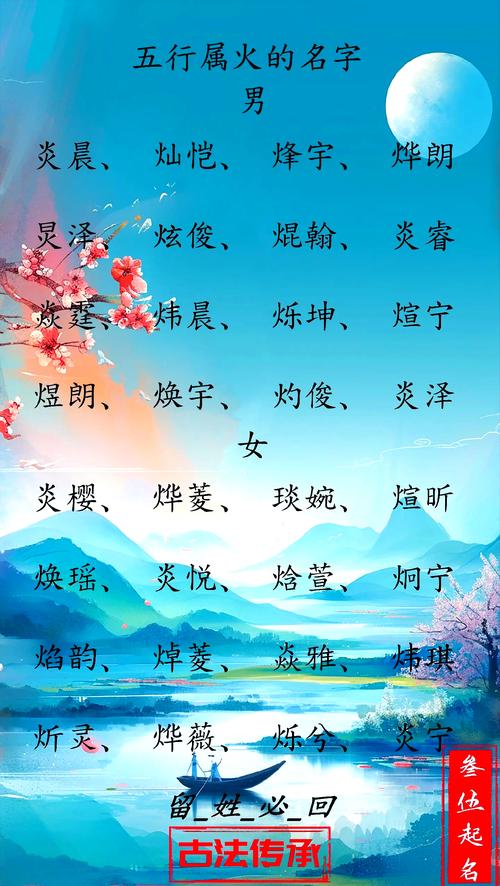 属火的女孩取名_取名属女孩火土的名字_女孩属火取名大全文雅