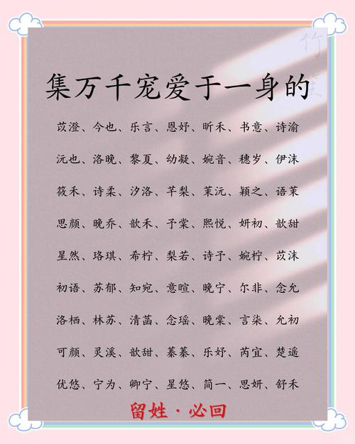 取女孩名字寓意好的字有哪些_字取名寓意好吗女孩_取名的寓意女孩