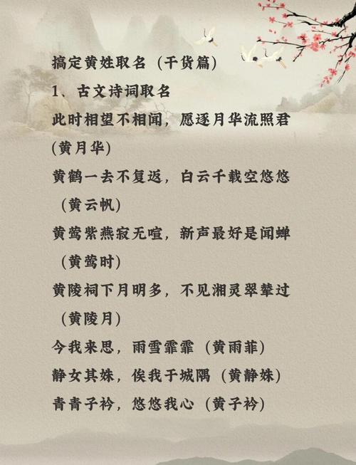 蛇年黄姓女孩取名_黄姓女孩取名2025款_姓黄女孩取名子珏好吗