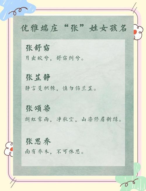 姓张取名带凤字的女孩_五行搭配取名方法_张姓女孩独特名字大全