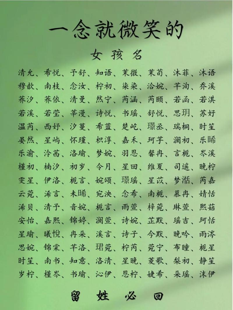 2020新生婴儿起名女孩_稚女孩取名_鼠年女孩起名