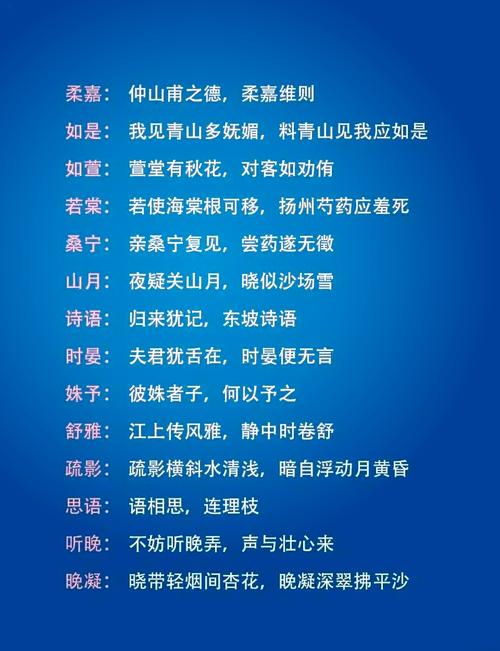 古诗词取名技巧_取名诗句男孩名字_古诗词男孩名字大全