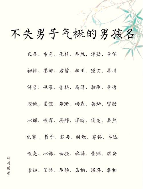 大气阳刚男孩名字_大海男孩取名_寓意豁达乐观男孩名字