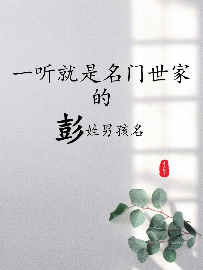 彭姓男孩名字大全带绍字好听个性带字义分析_彭姓男孩名字大全带绍字好听个性带诗词出处_孙彭男孩取名