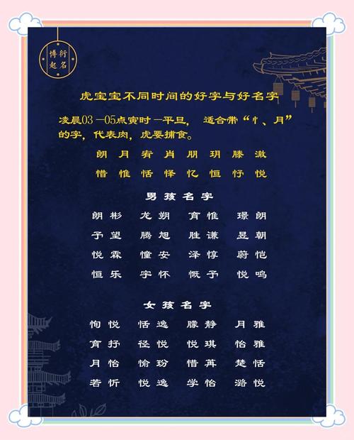 女孩取名用汉字好吗属虎_属虎女宝宝取名推荐_虎宝宝最佳字取名