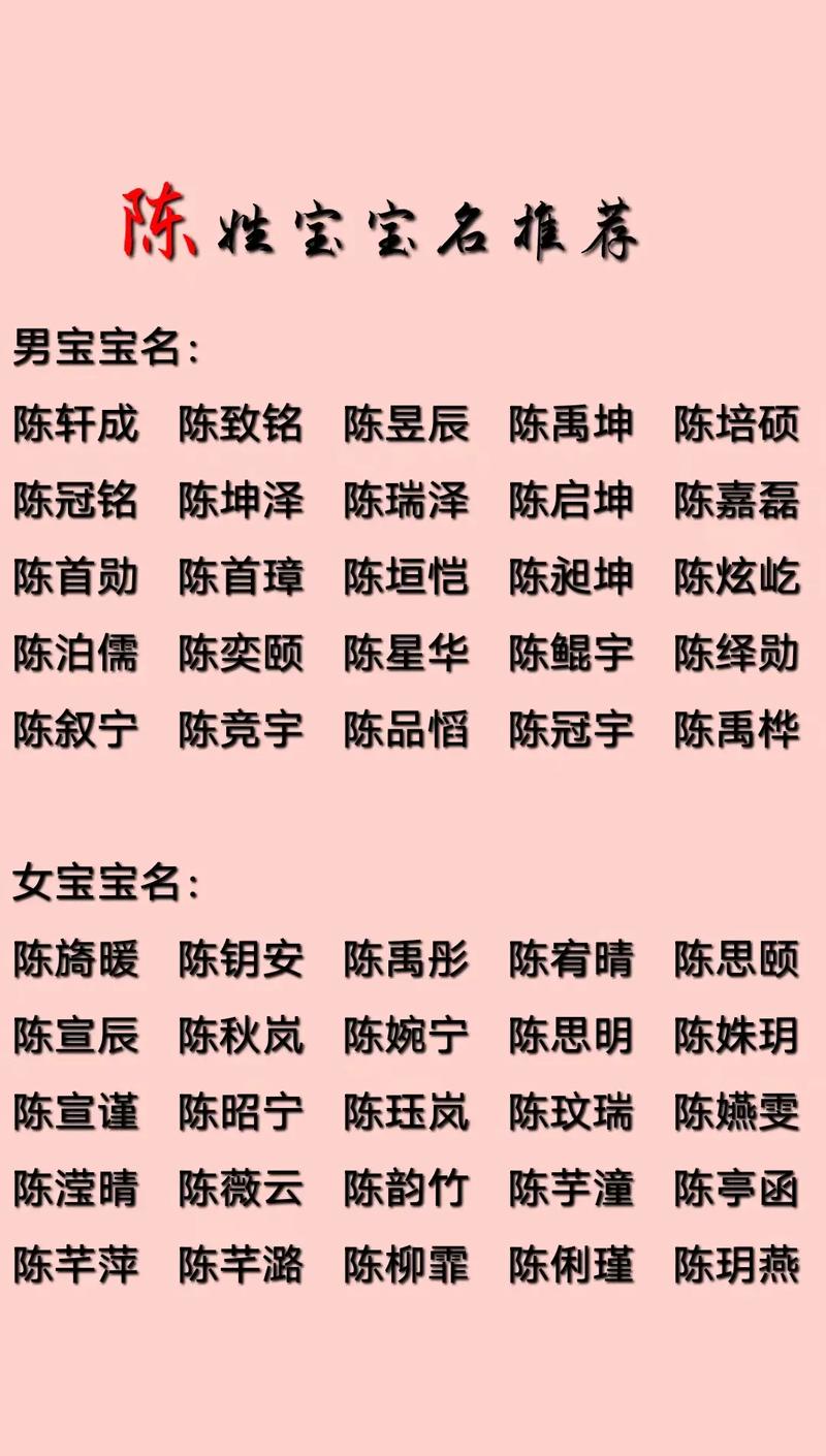 姓陈取名字大全女孩_陈姓女宝宝起名推荐_陈嘉卉寓意