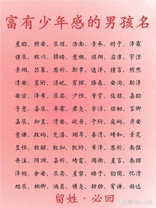 男孩名字大全推荐_秒取名男孩_免费男孩名字大全推荐
