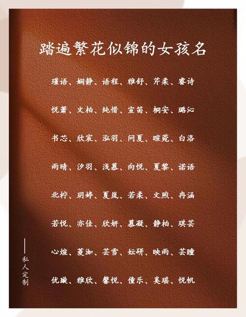 今年出生女孩子怎样取名_花卉入名女孩名字_诗词女孩名字寓意