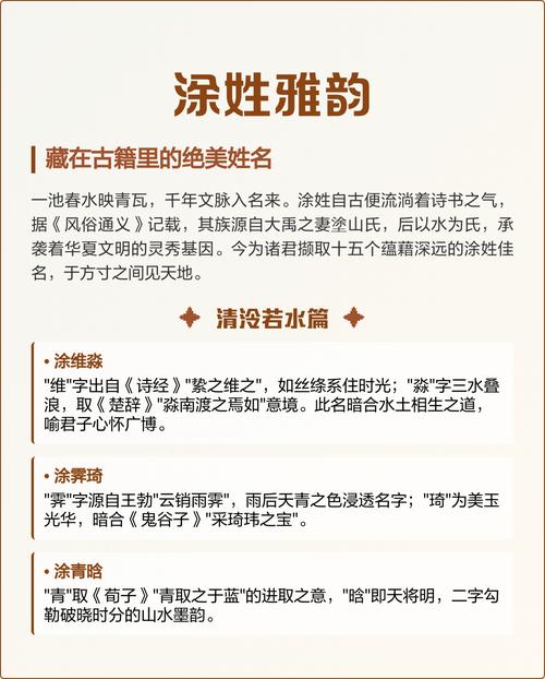 涂姓取名男孩_涂姓男孩名字推荐_涂姓男宝宝好名字大全