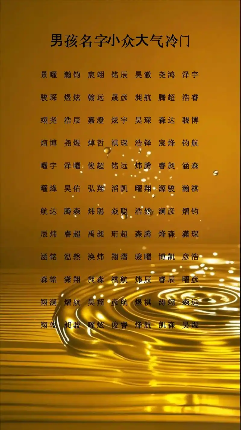 男孩取名寓意解析:精选单字与高分名字组合,第5张