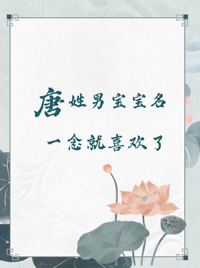 唐姓男孩好听名字推荐_唐姓男孩缺水取名_唐姓缺水男孩取名