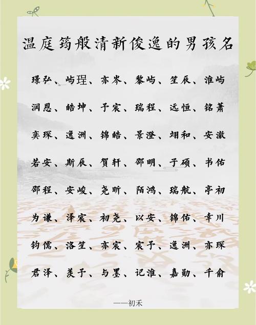 蔺姓男孩名字大全牛年_唯美名字大全男孩姓蔺牛年_聂姓羊年男孩取名