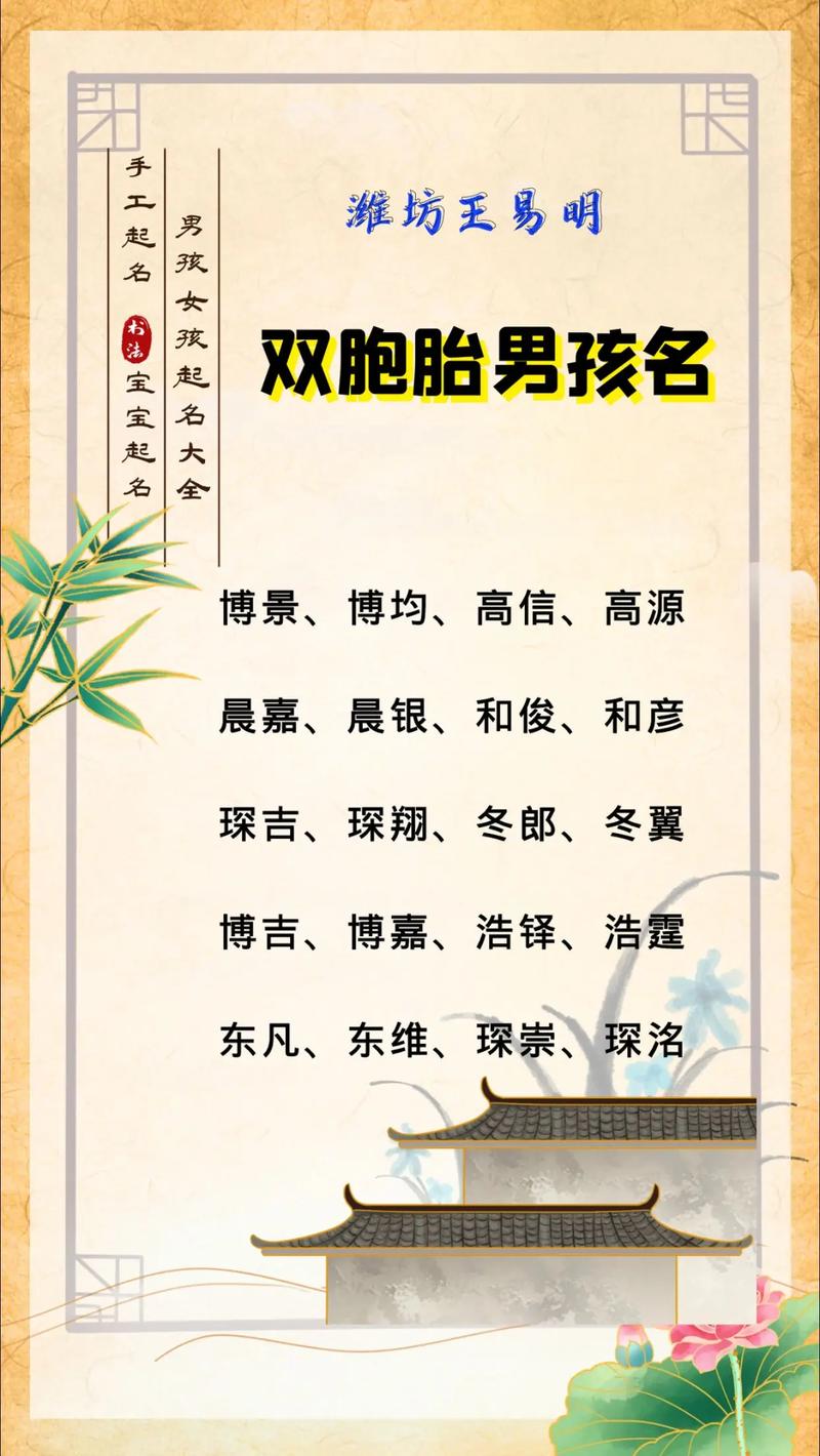 双胞胎男孩起名技巧_双胞胎男孩取名常用字_2016属猴男孩取名