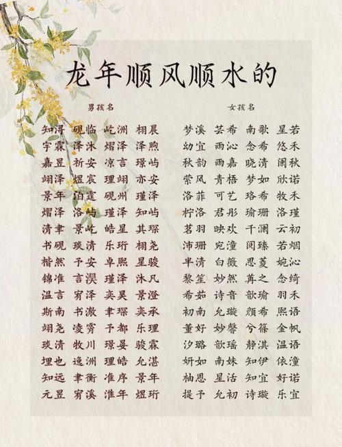 浩辰海华君羿取名技巧_龙太子男孩取名_龙男孩吉利名字推荐