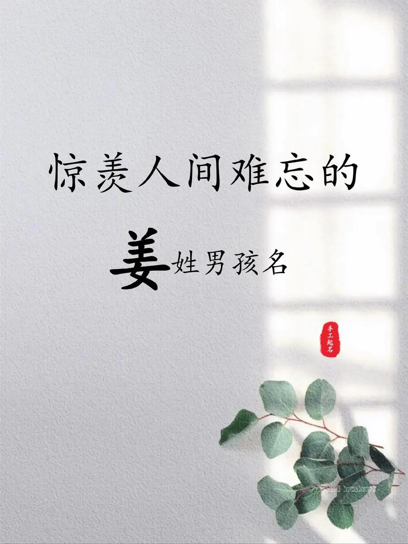 姜姓男宝宝2024年属龙名字推荐_男孩姓姜的好名字精选_姜姓男孩取名带轩字的字