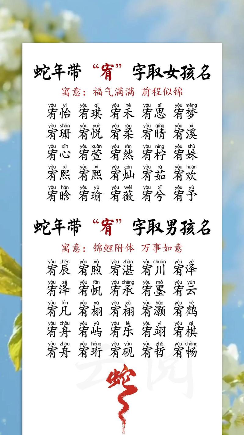 蛇年四月出生蛇宝宝起名_周姓取名四字女孩取名_蛇宝宝四月份起名技巧
