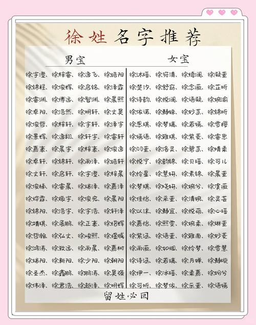 取名男孩姓徐_2024年徐姓属龙男孩名字_寓意吉祥的徐姓男孩名字